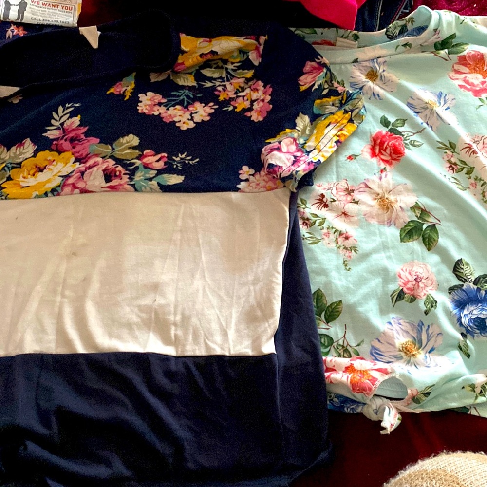 SHEIN SIZE 11-12 crop top shirt 2